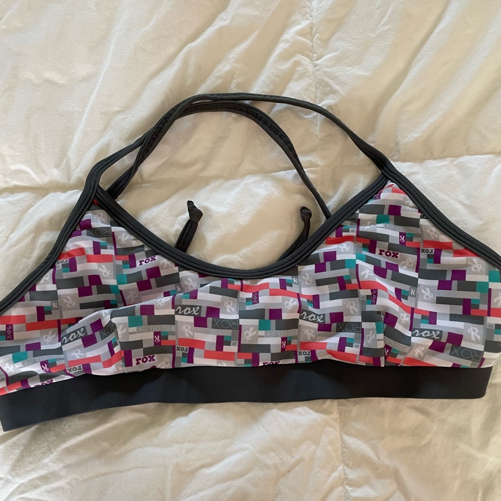 Rox Volleyball Bikini Top